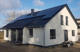Waren - 9,9 kWp Anlage mit Solaredge wegen der Verschattung 
