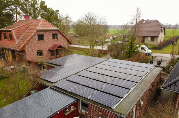 Nauen - 7,88 kWp Solaranlage Beschwerung mit Steinen